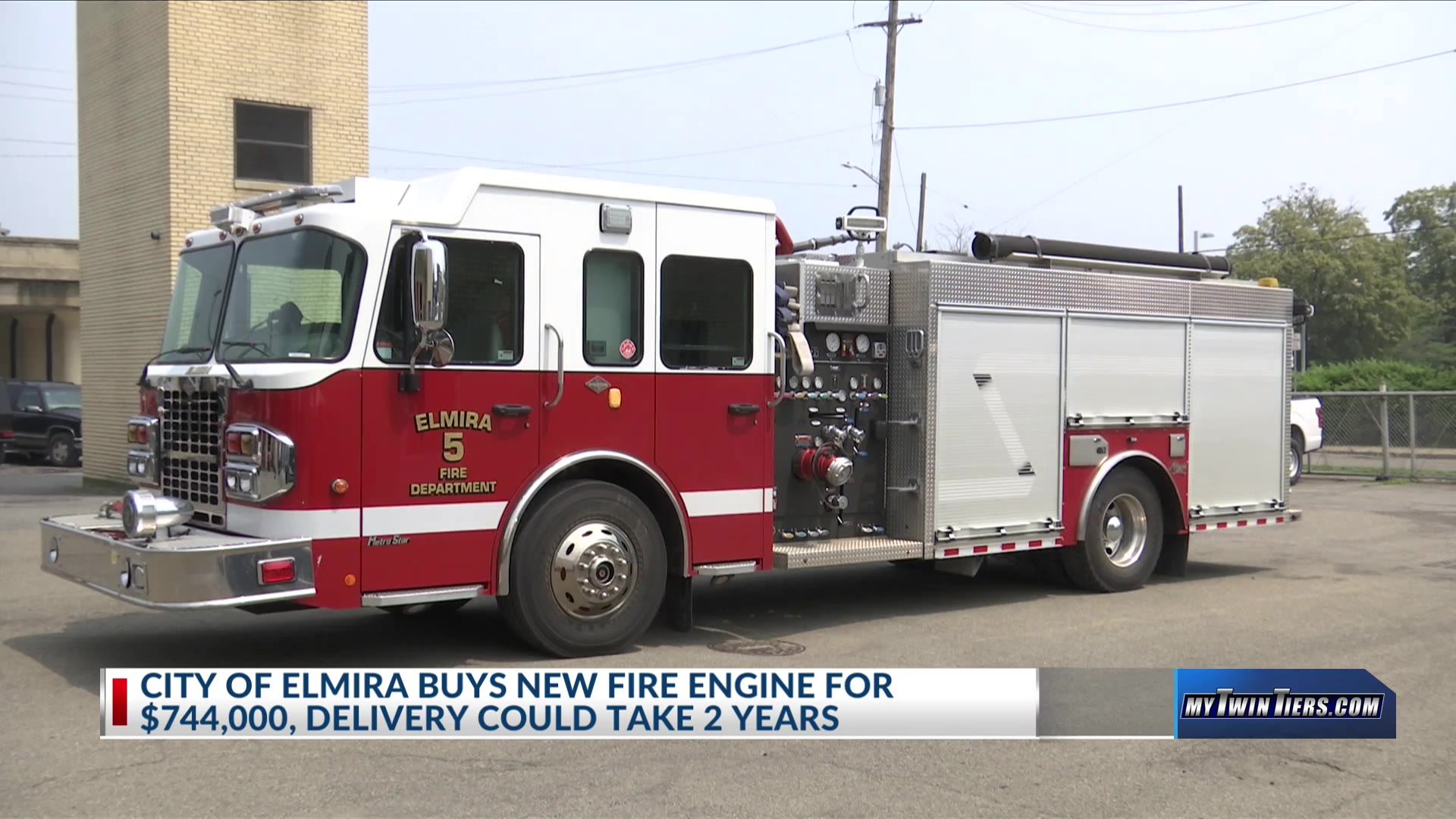 New fire engine purchased for Elmira Fire Department WETM