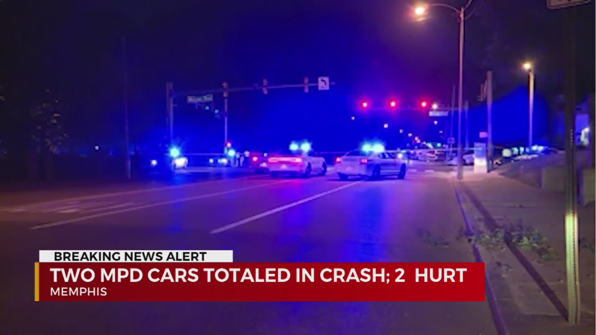2 injured in crash involving Memphis police vehicles – WKRN News 2