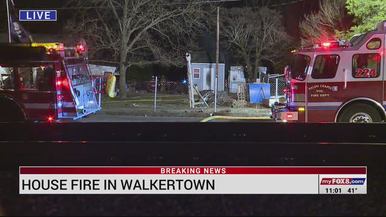 House fire reported in Walkertown FOX8 WGHP