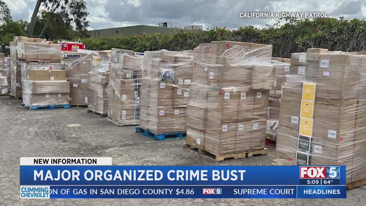 Major Organized Crime Bust – FOX 5 San Diego & KUSI News