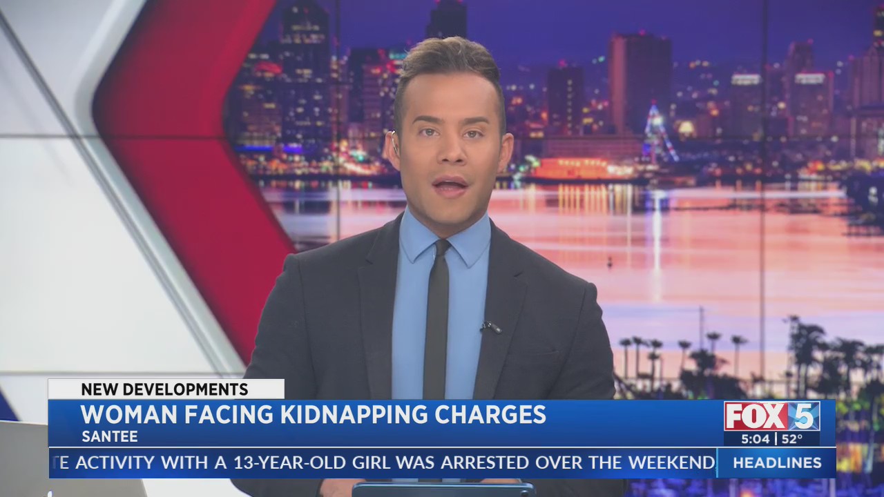 Woman Facing Kidnapping Charges – FOX 5 San Diego & KUSI News