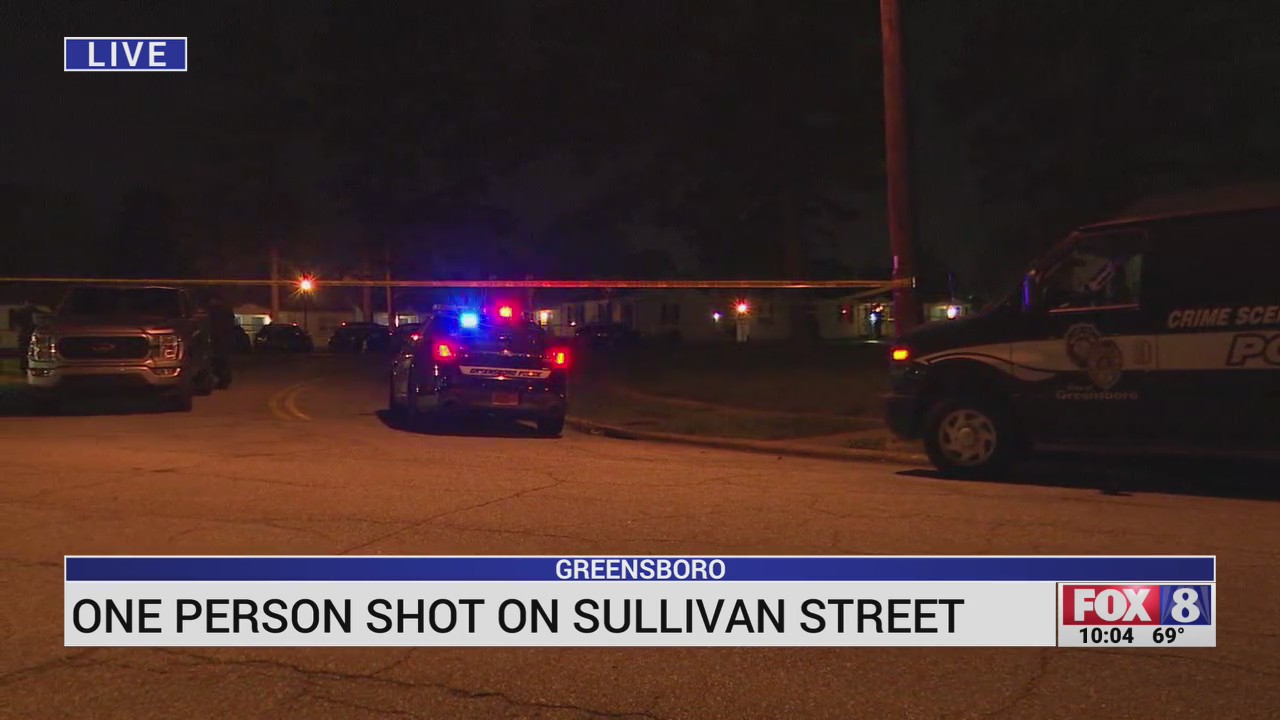 One person shot in Greensboro, police say – FOX8 WGHP