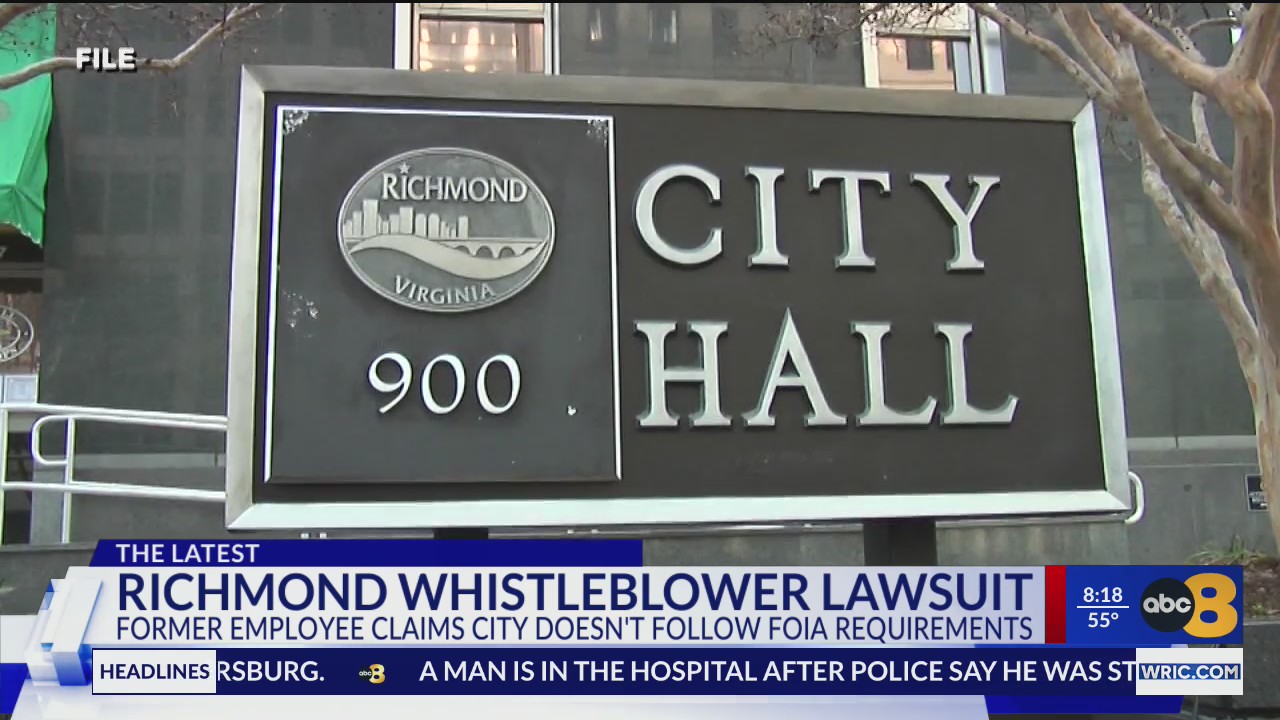 Fired city employee alleges Richmond breaks FOIA public records law in ...