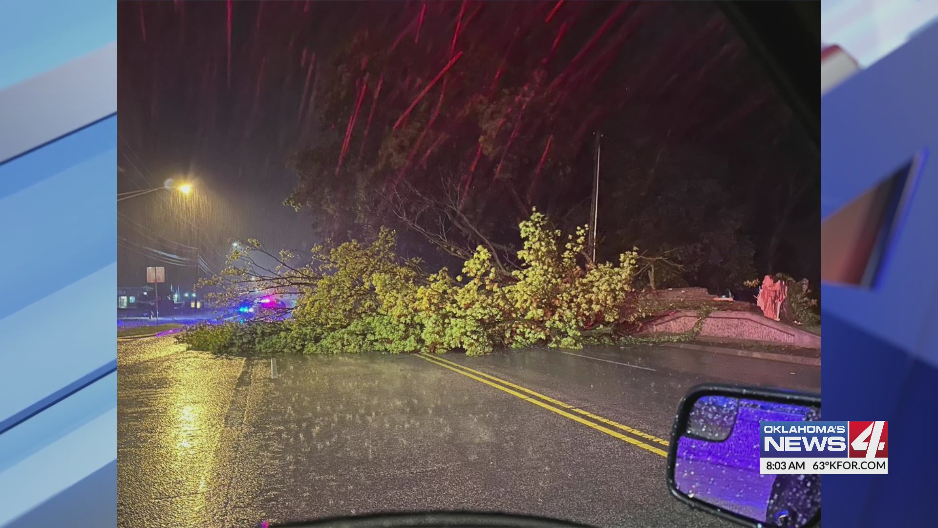 Saturday night storms leave damage behind – KFOR.com Oklahoma City