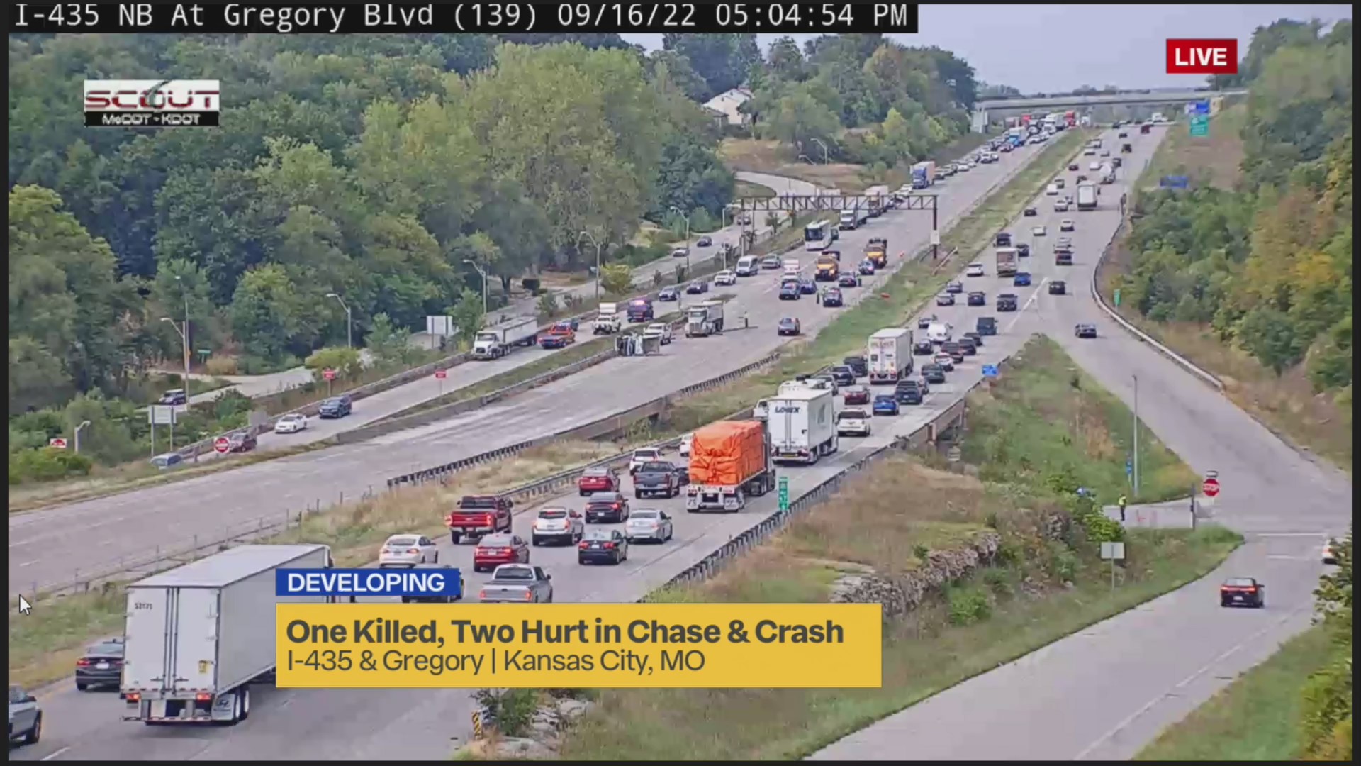 1 dead in crash after MSHP chase; I-435 at Gregory closed – FOX 4 ...