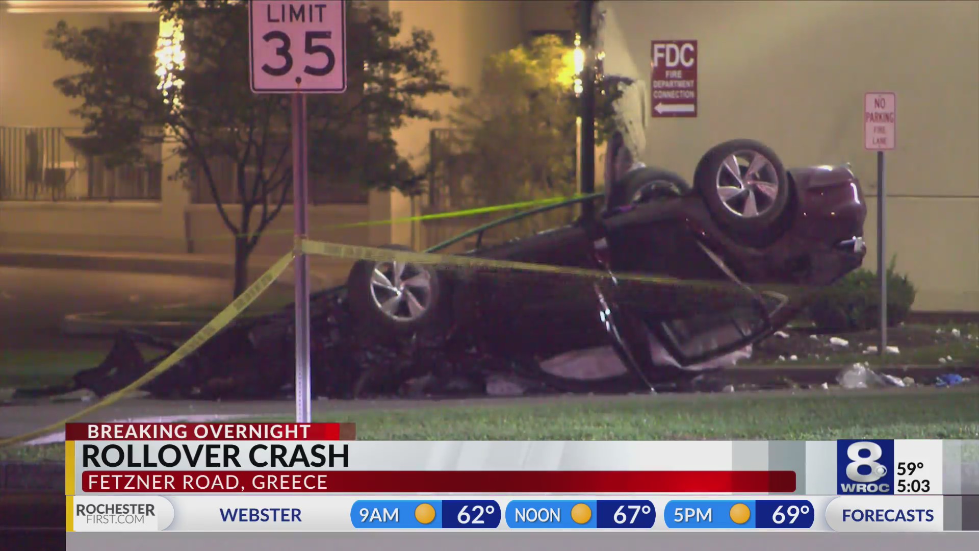 Police investigate rollover crash in Greece – RochesterFirst