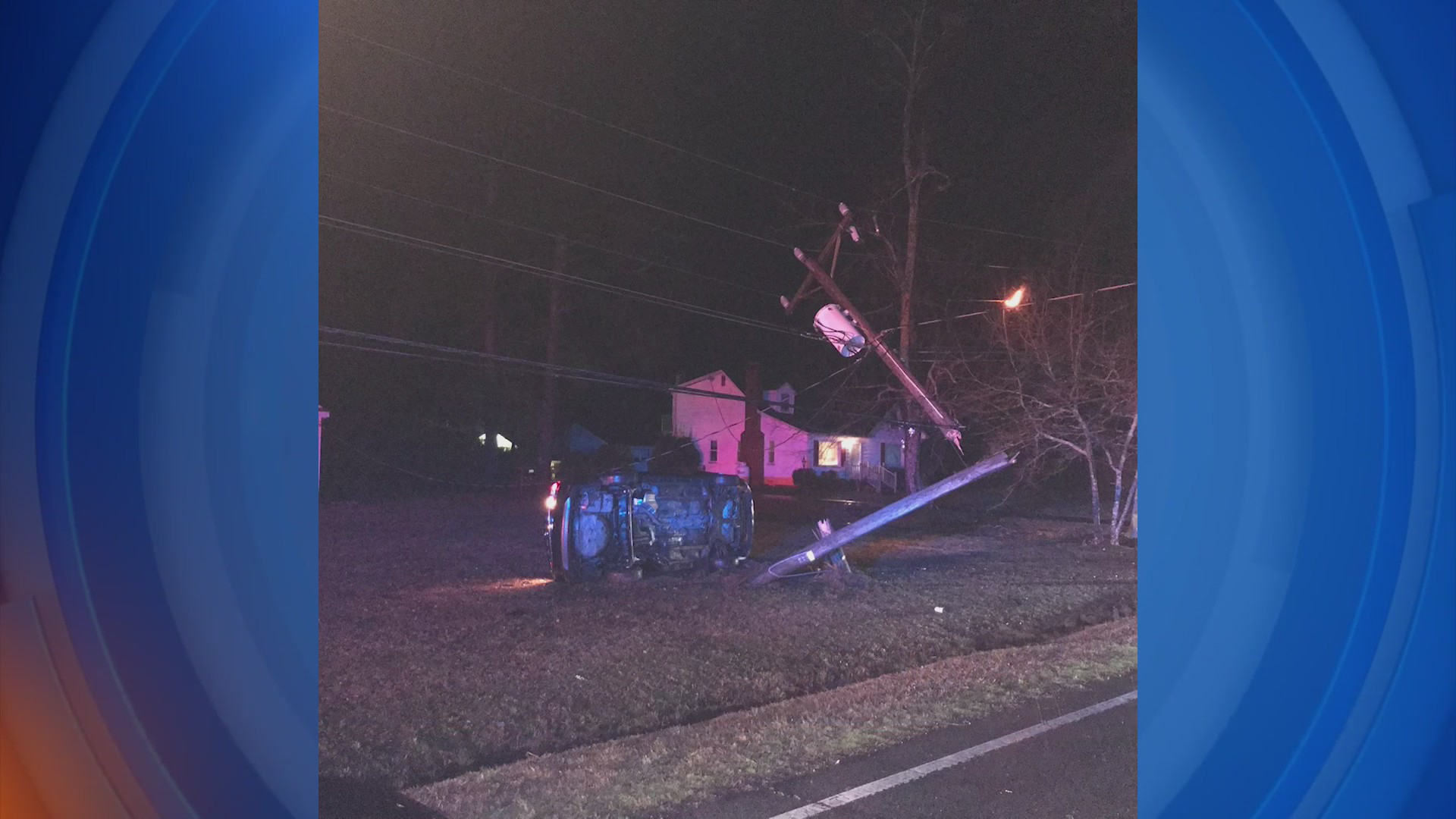 Section of Whaleyville Road in Suffolk closed following crash into