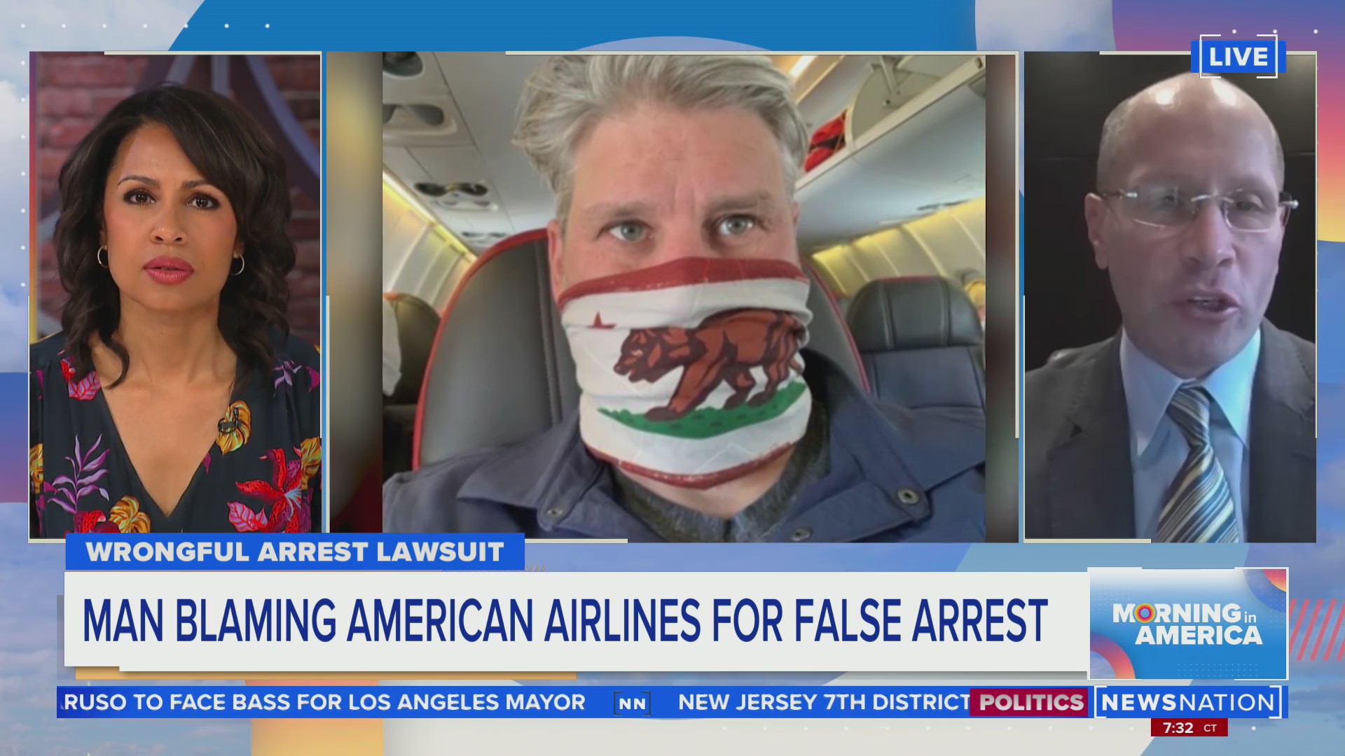 Man sues American Airlines after wrongful arrest | Morning in America ...