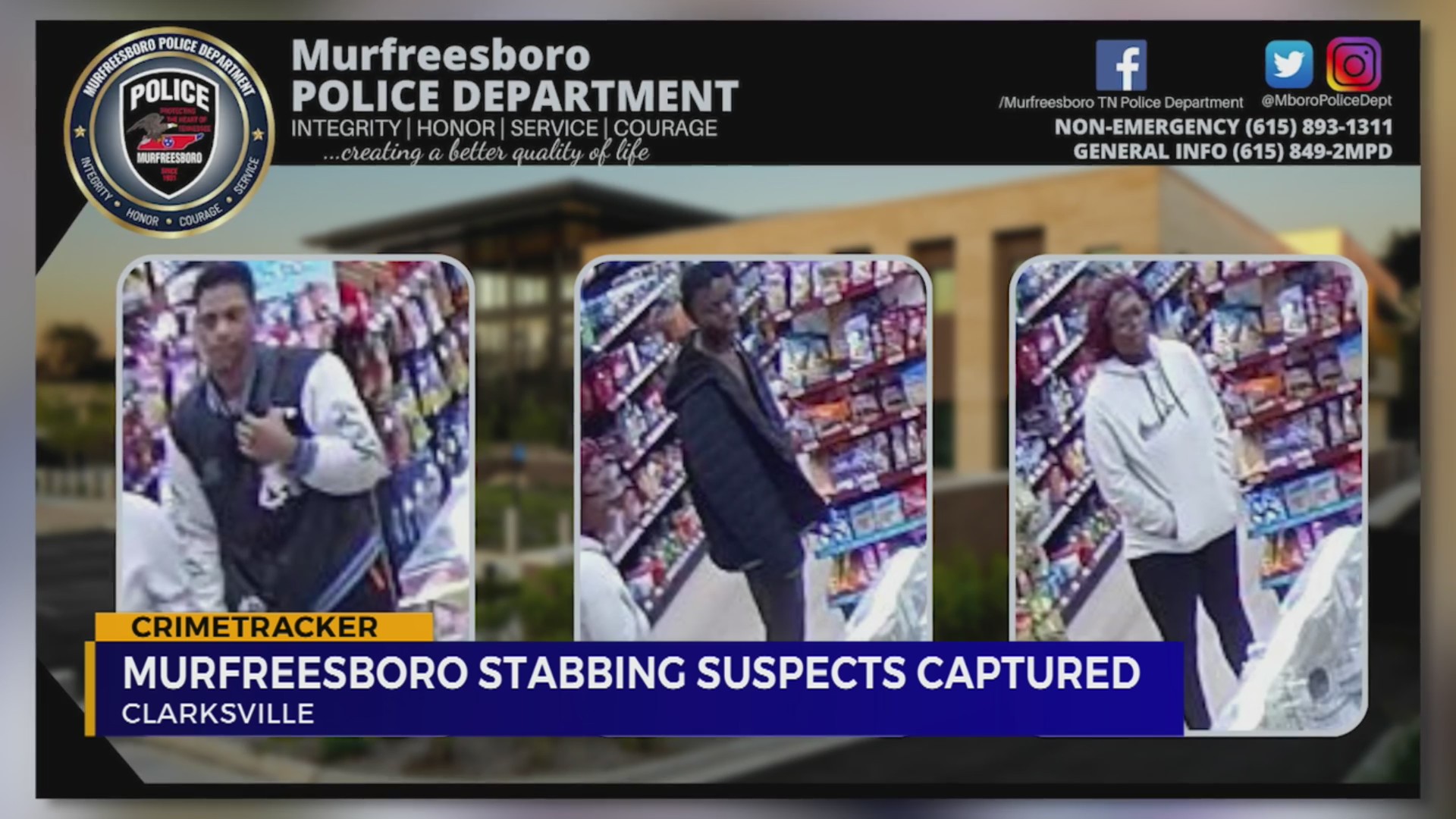 3 suspects in ‘brutal’ TN stabbing arrested after pursuit WKRN News 2