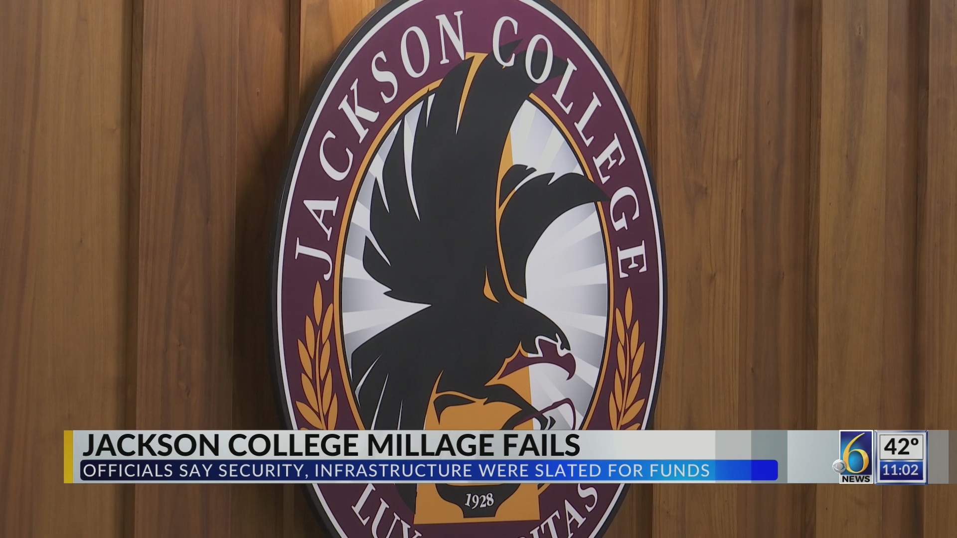 Jackson College millage fails WLNS 6 News