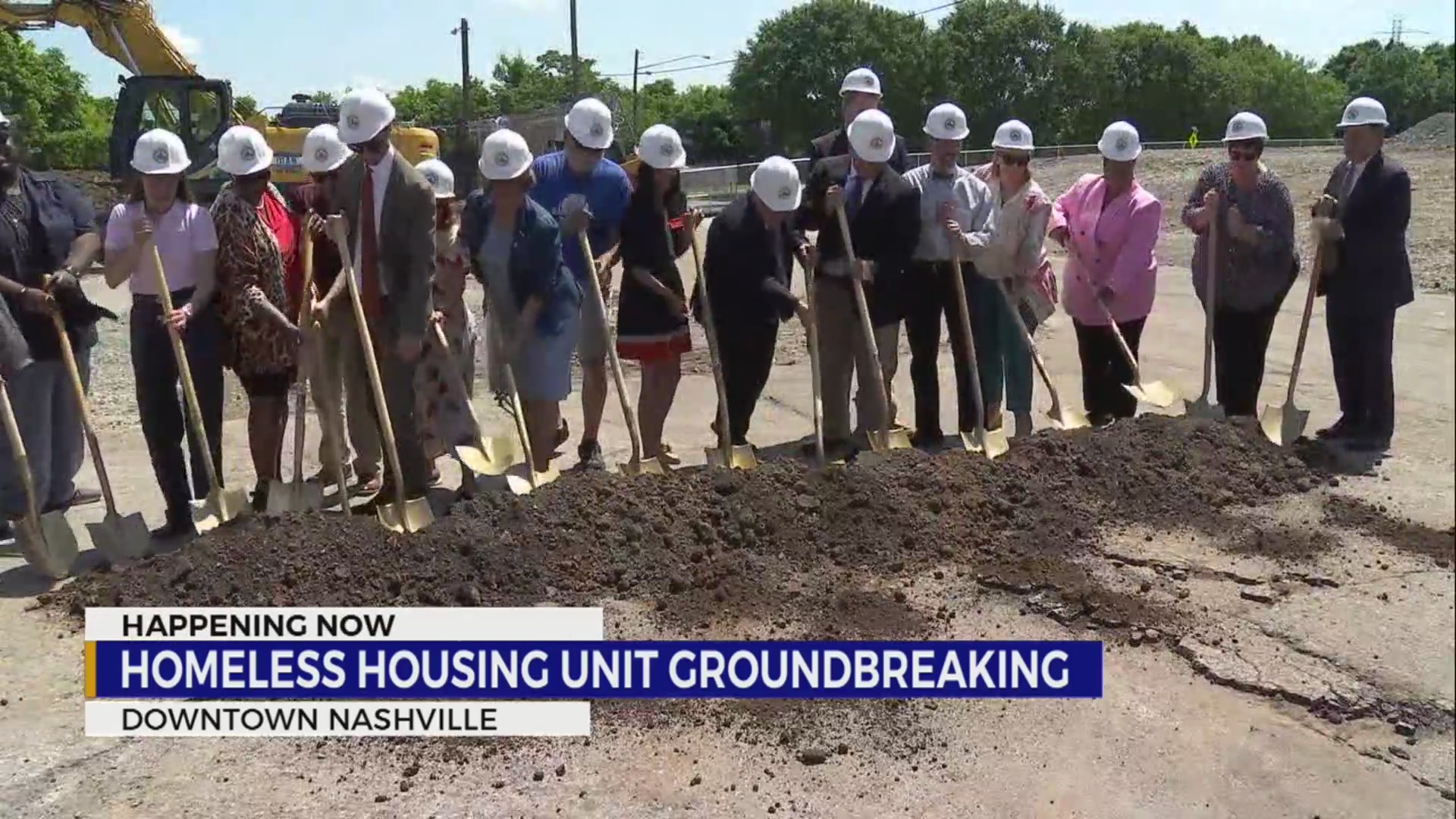Groundbreaking for Nashville homeless housing – WKRN News 2