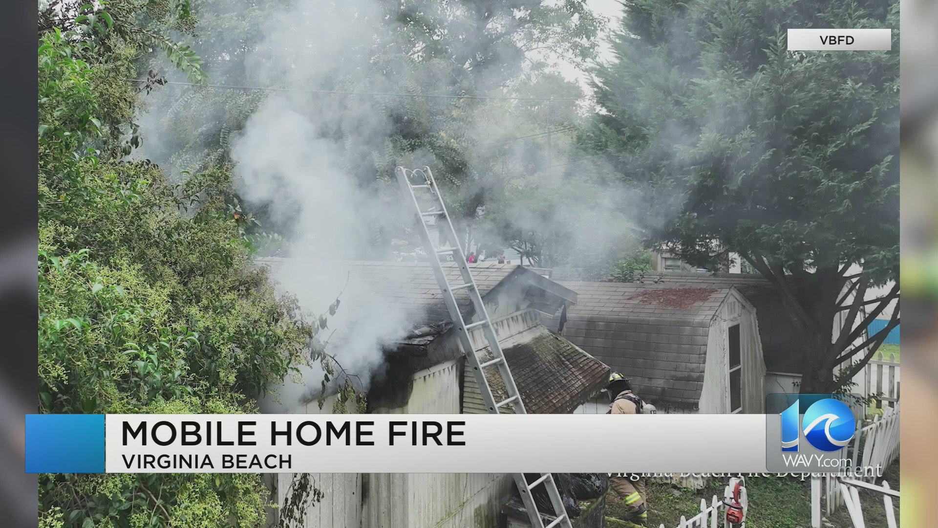 9 displaced after mobile home fire in Virginia Beach – WAVY.com