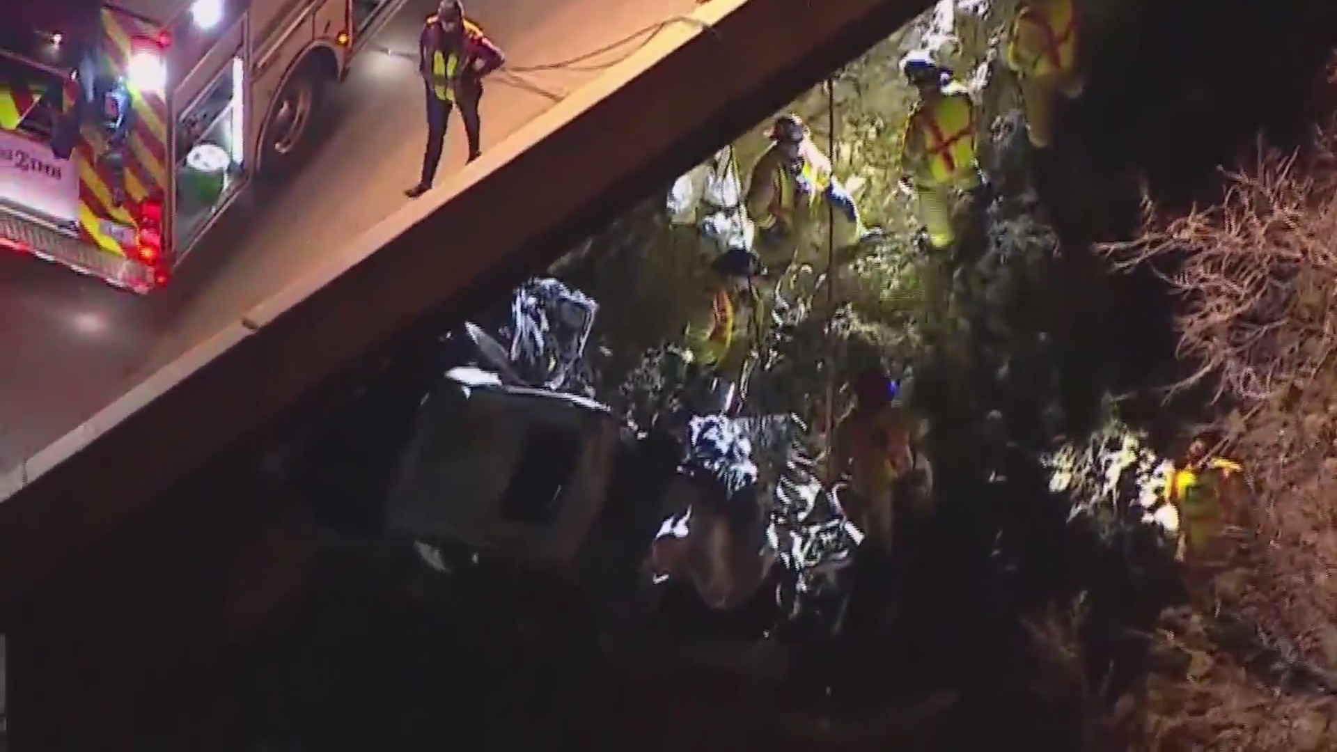 Crews Rescue Driver Trapped For Days After Crash Along I 94 Wgn Tv Crews Rescue Driver Trapped For Days After Crash Along I 94 Wgn Tv