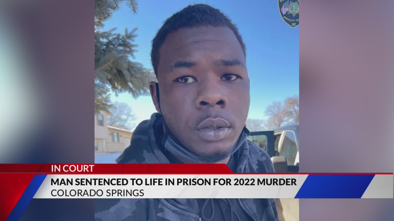 Man sentenced to life in prison for 2022 murder – FOX21 News Colorado