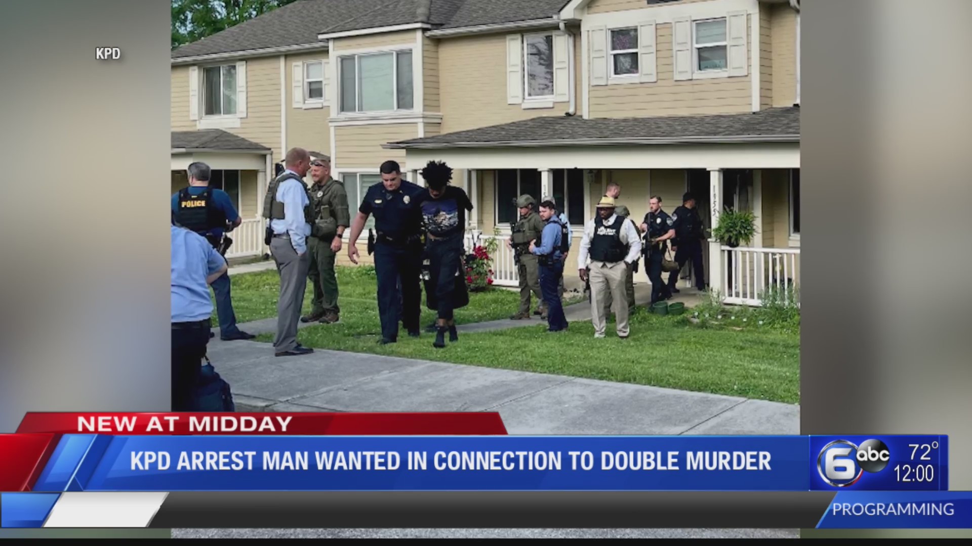 KPD: Double murder suspect in custody – WATE 6 On Your Side