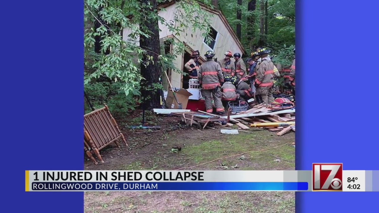 Shed Disasters 1 injured in shed collapse – CBS17.com