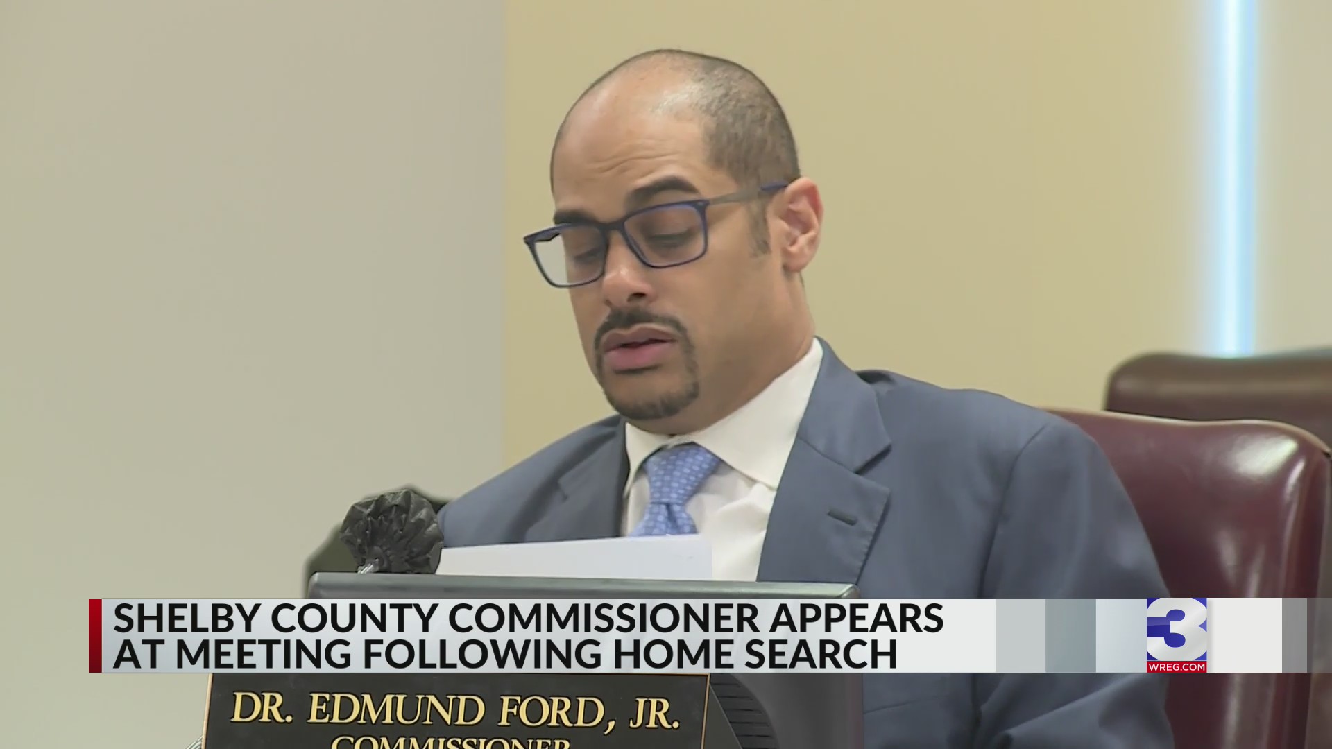 Shelby County Commissioner attends meeting following FBI raid – WREG.com
