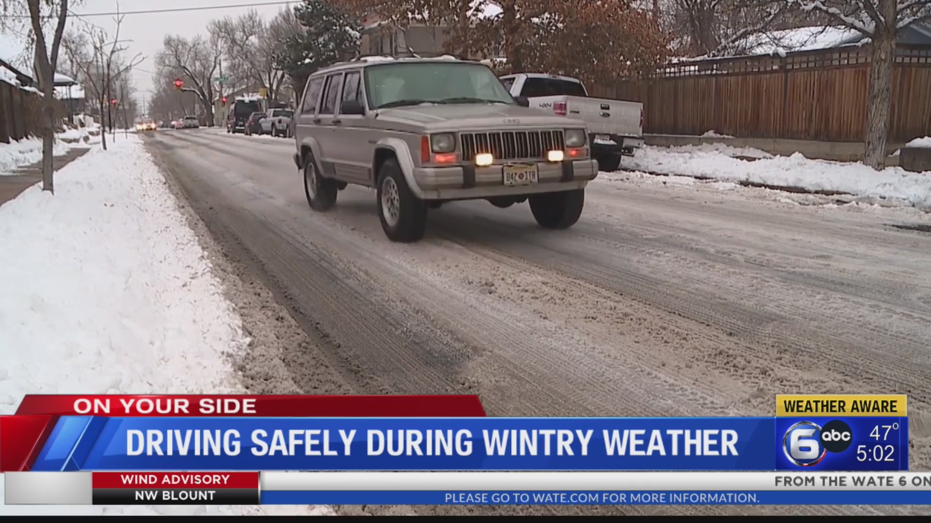 AAA driving tips for driving safely during wintry weather – WATE 6 On ...