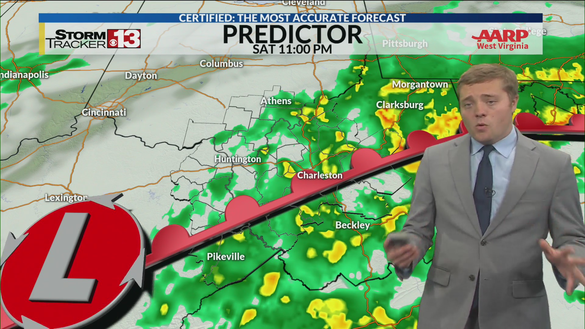 Rainy Night Leads to Sunday Morning Showers – WOWK 13 News