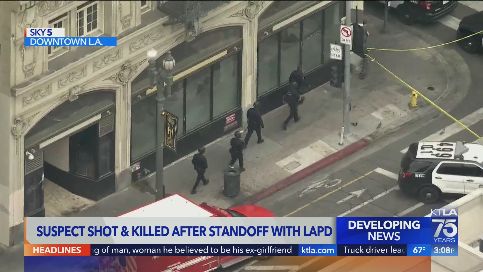 Man fatally shot by police after standoff – KTLA
