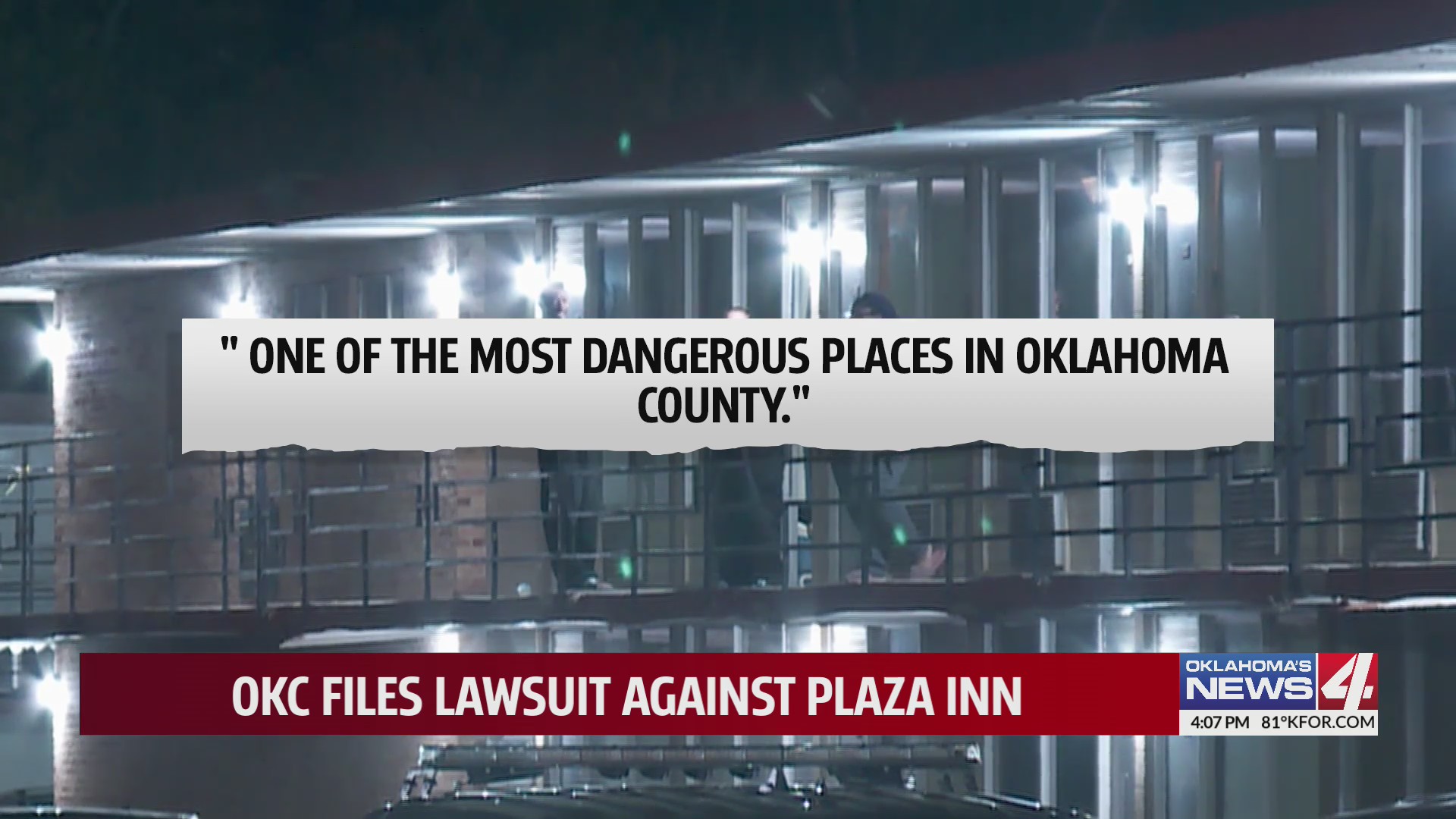 OKC files lawsuit against Plaza Inn – KFOR.com Oklahoma City