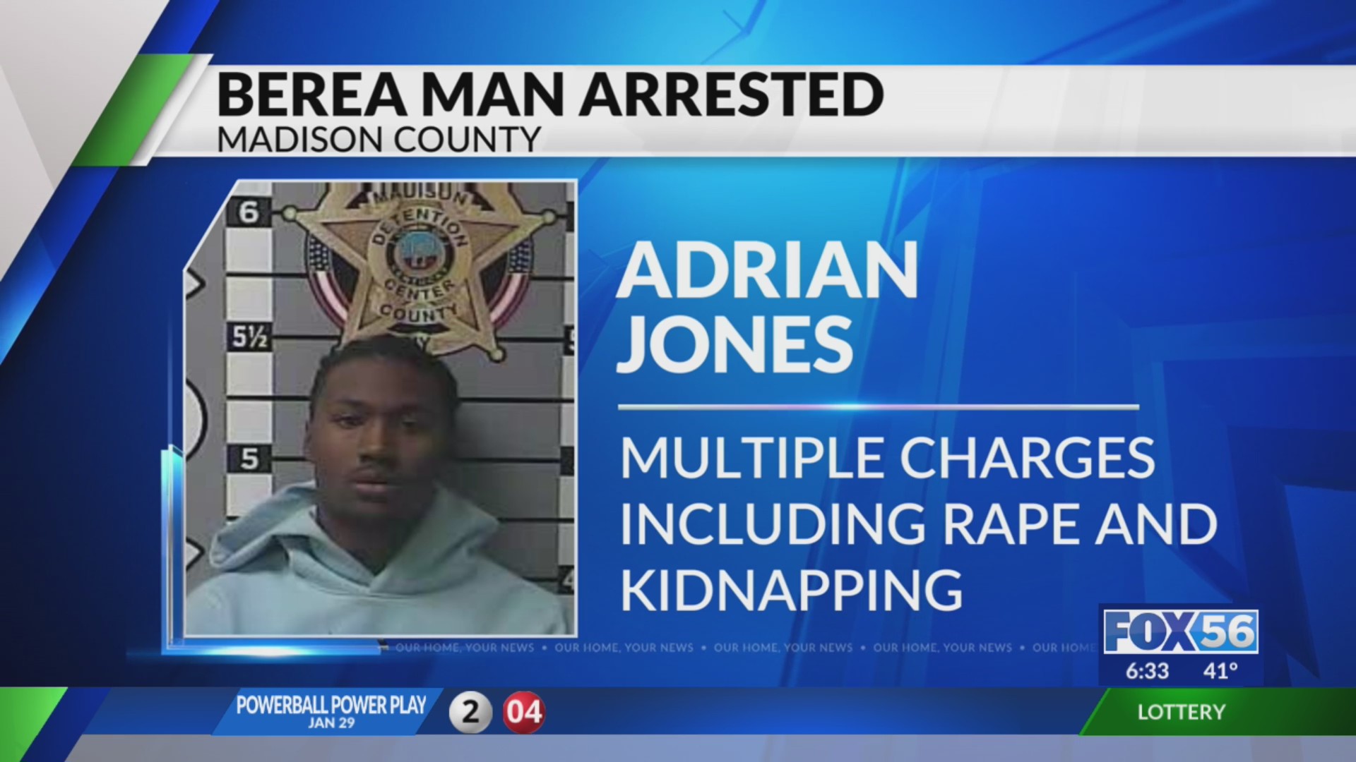 Berea man accused of kidnapping, raping woman – FOX 56 News
