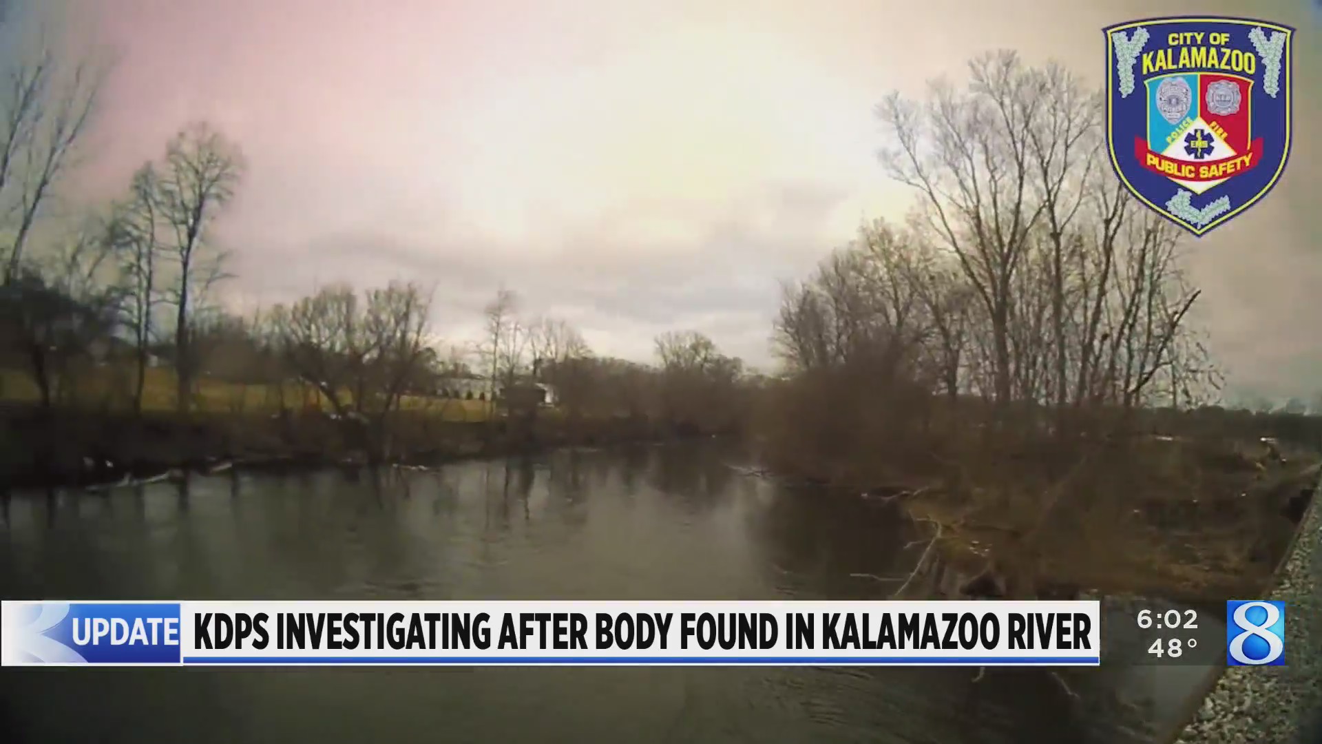 KDPS: Body found in Kalamazoo River – WOODTV.com