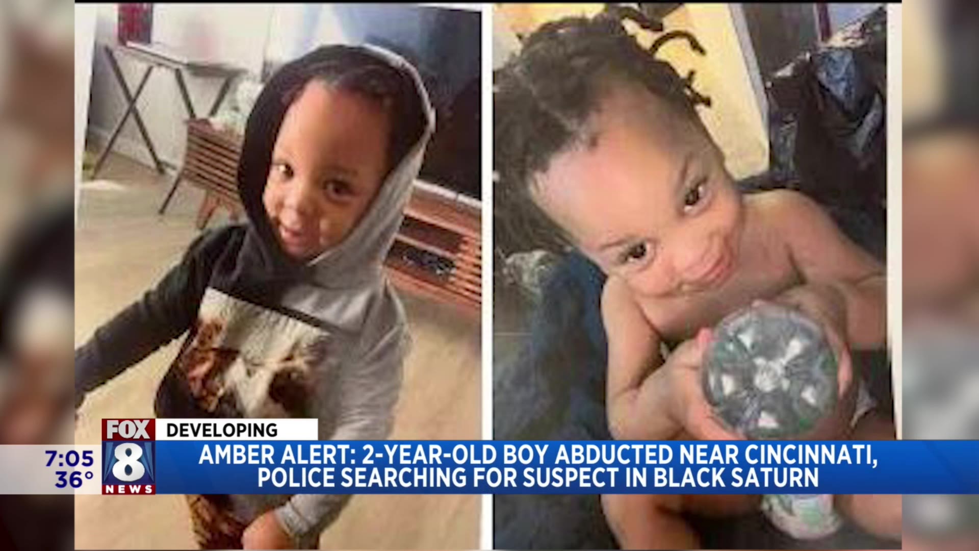 2-year-old boy abducted near Cincinnati – Fox 8 Cleveland WJW
