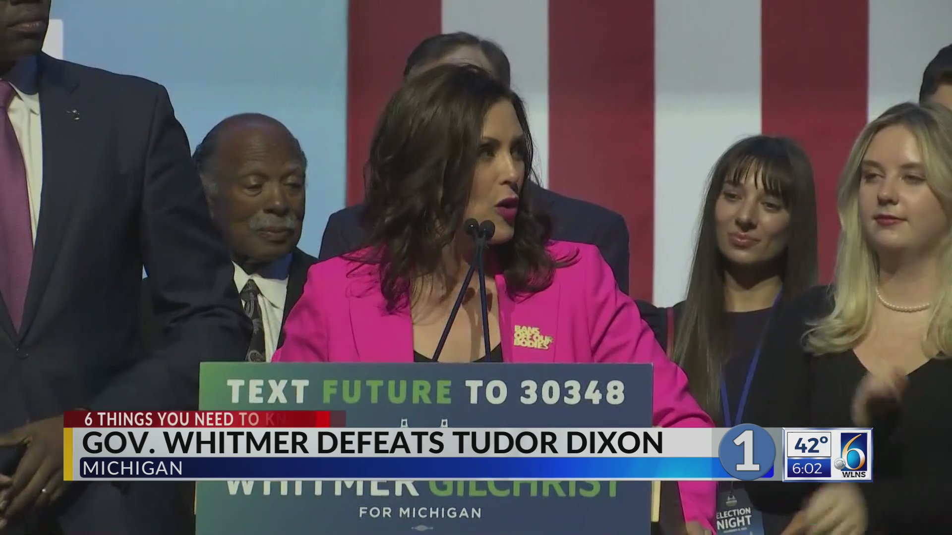 Gov Whitmer Defeats Tudor Dixon Wlns 6 News Gov Whitmer Defeats Tudor Dixon Wlns 6 News