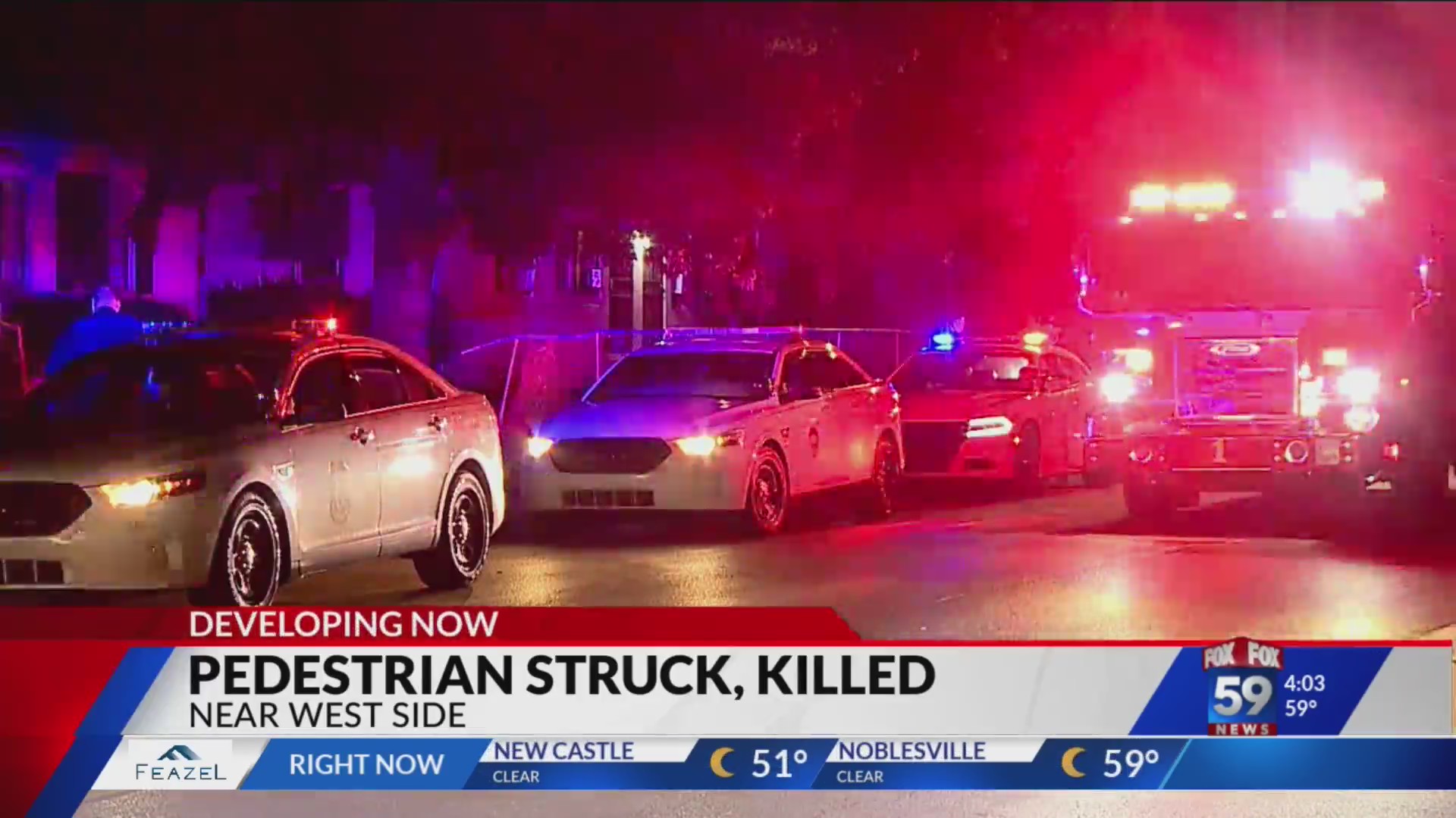 IMPD: Man dead after being struck by tractor on Indy’s near west side ...
