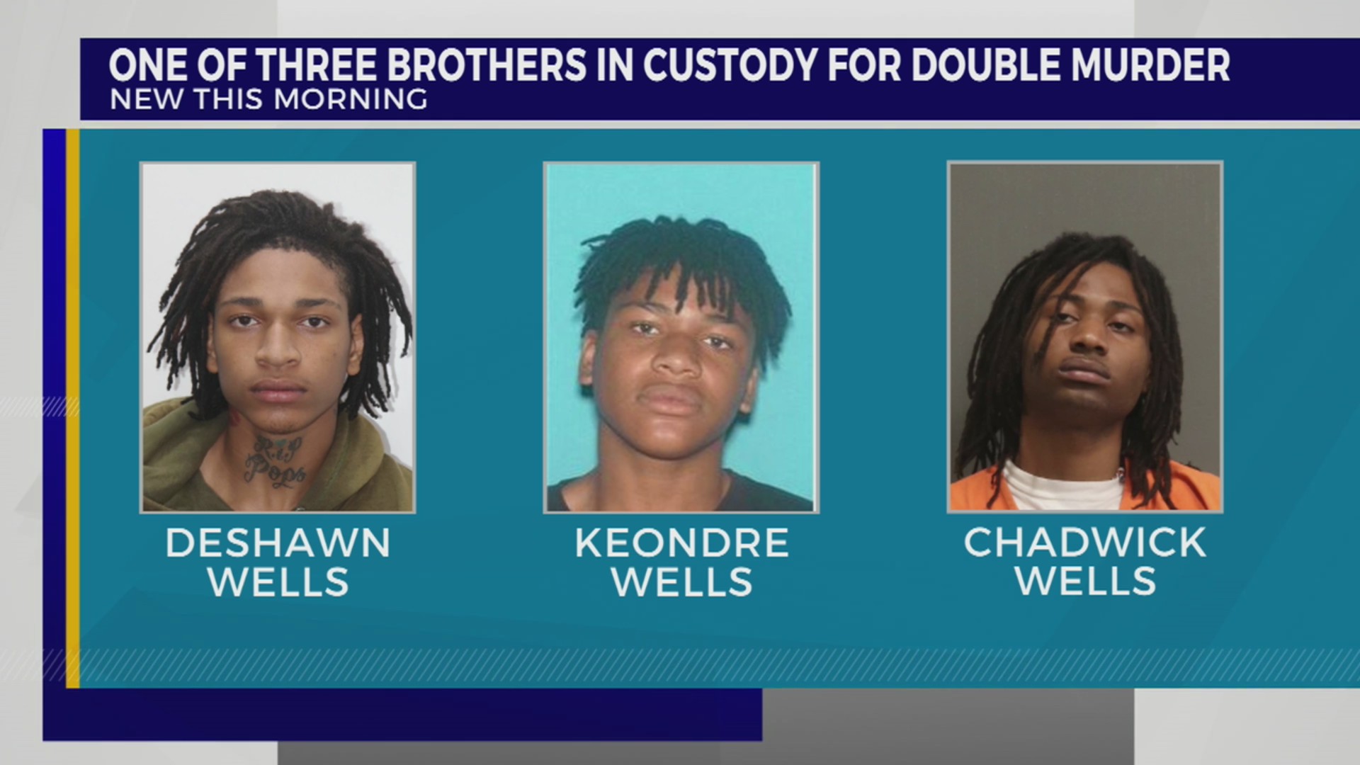 One of three brothers wanted for double murder arrested – WKRN News 2