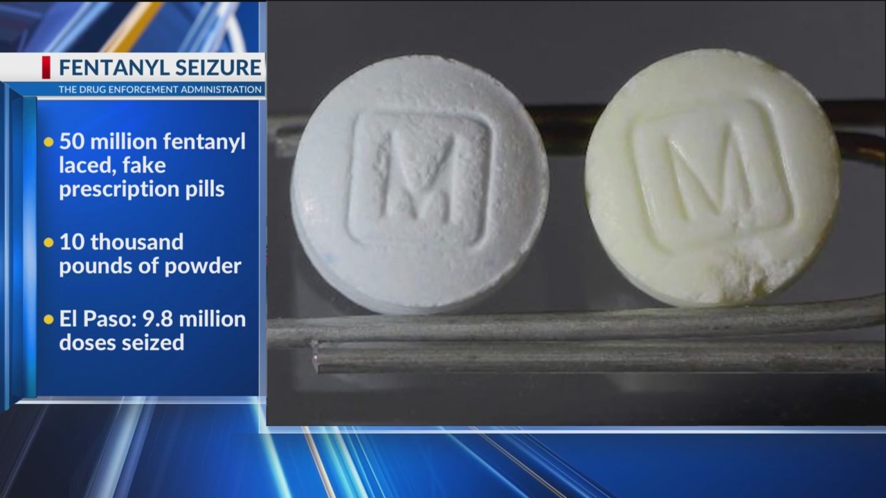 Over 9 million deadly doses of fentanyl seized by DEA El Paso Division ...