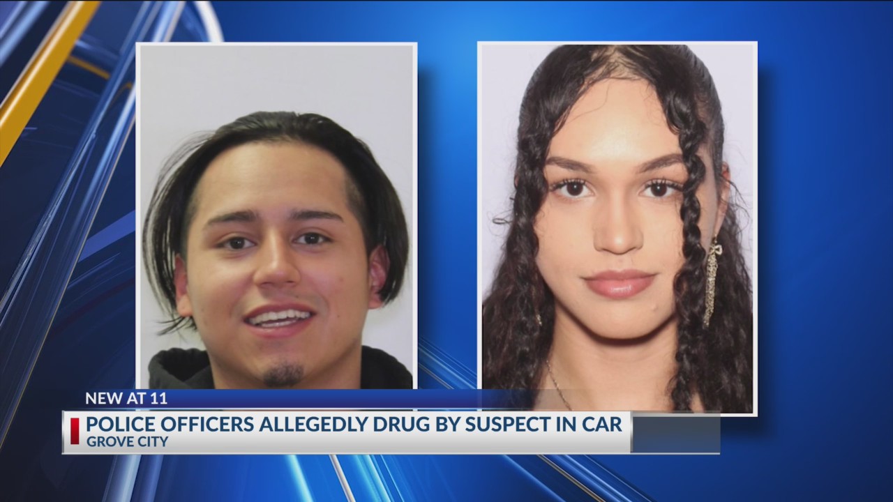 Police officers dragged by suspect in car – NBC4 WCMH-TV