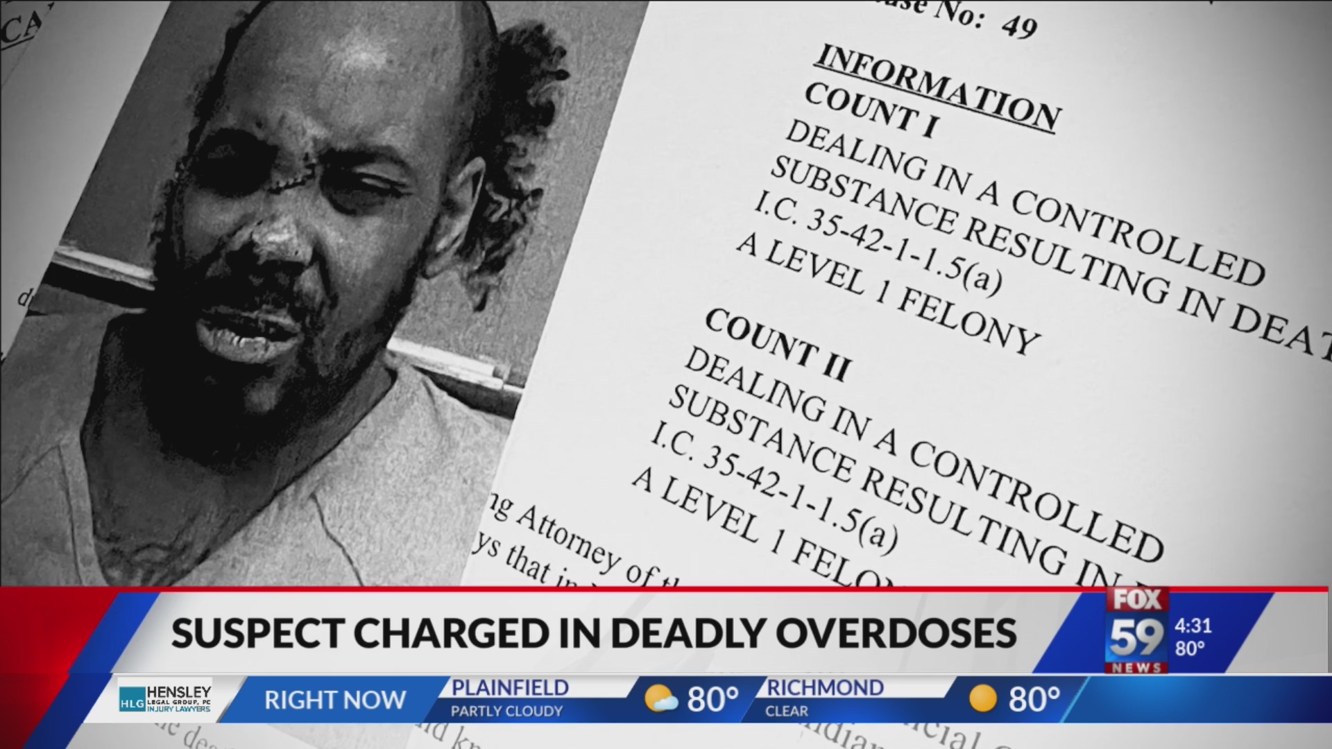 Indy man is charged with causing two fatal fentanyl related overdoses ...