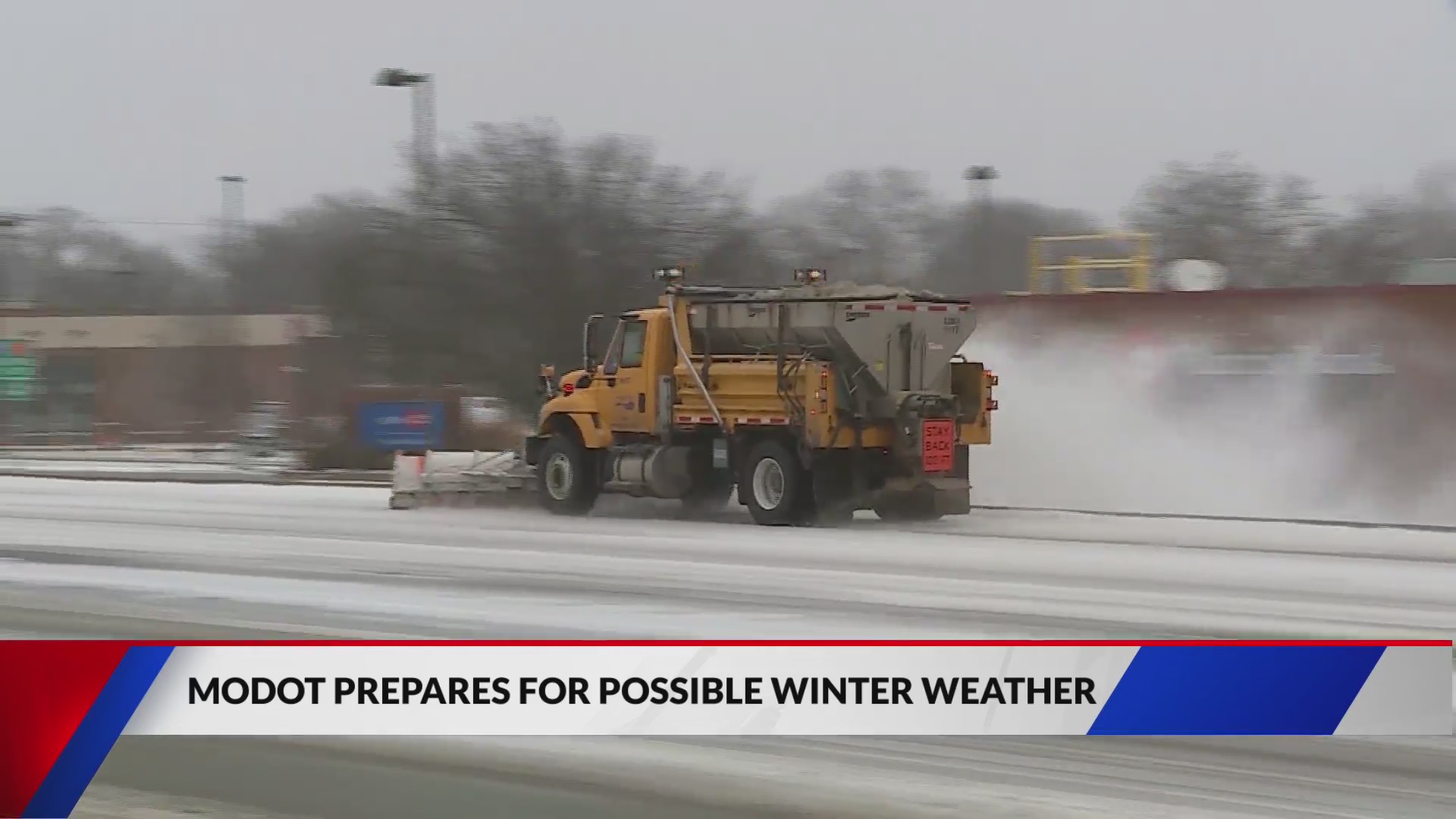 MoDOT preparing for possible winter weather today – FOX 2