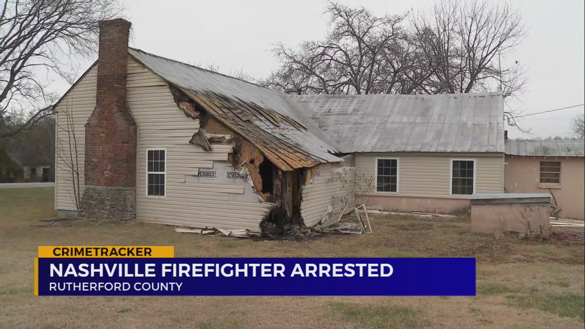 Nashville firefighter arrested after house fire – WKRN News 2