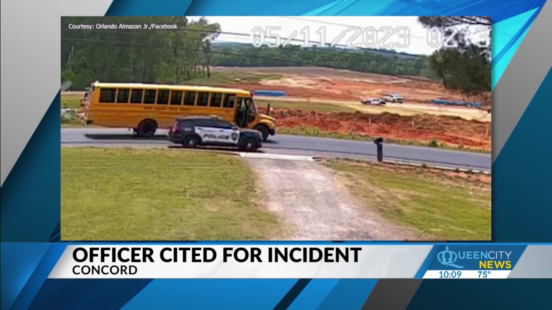 North Carolina officer cited for passing stopped school bus on right ...