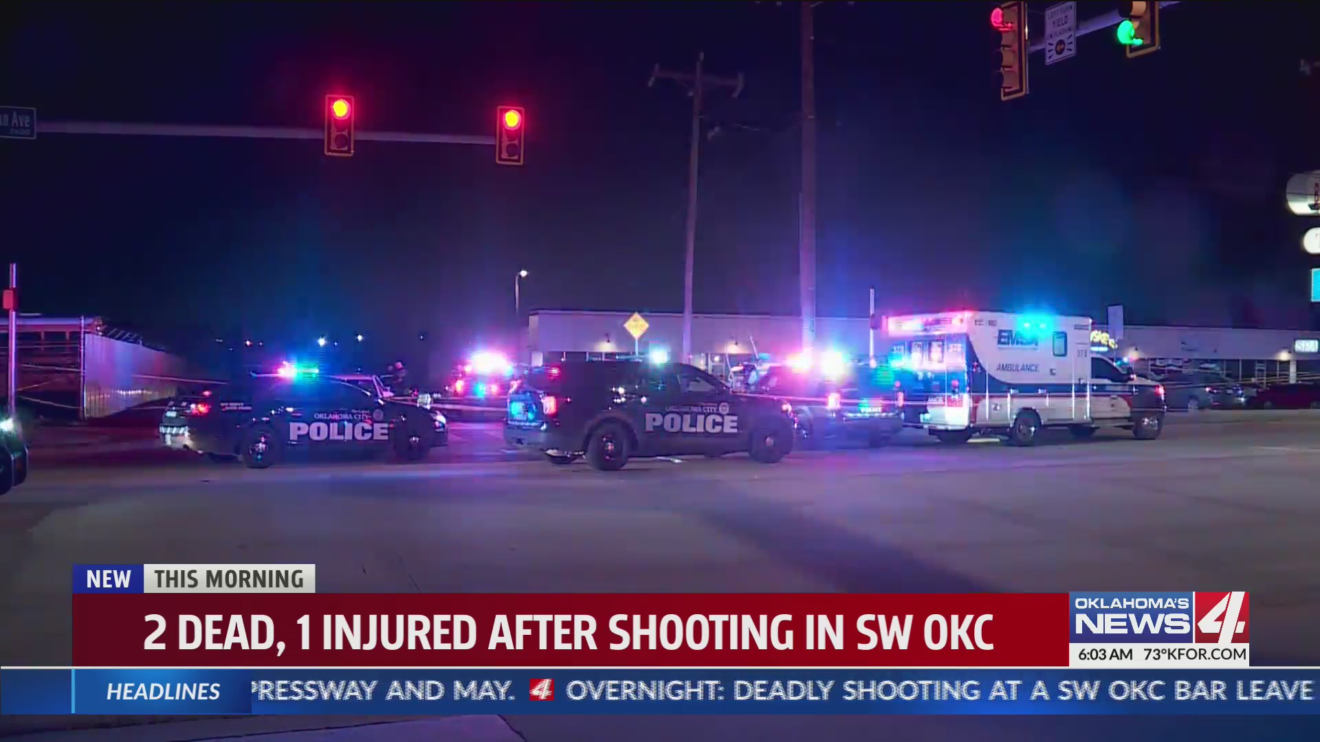 Two dead, one injured in southwest OKC shooting – KFOR.com Oklahoma City