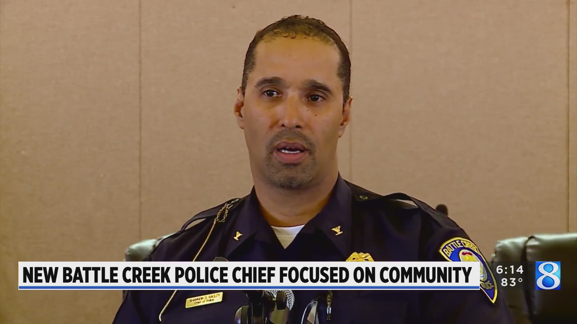 Shannon Bagley named Battle Creek police chief – WOODTV.com