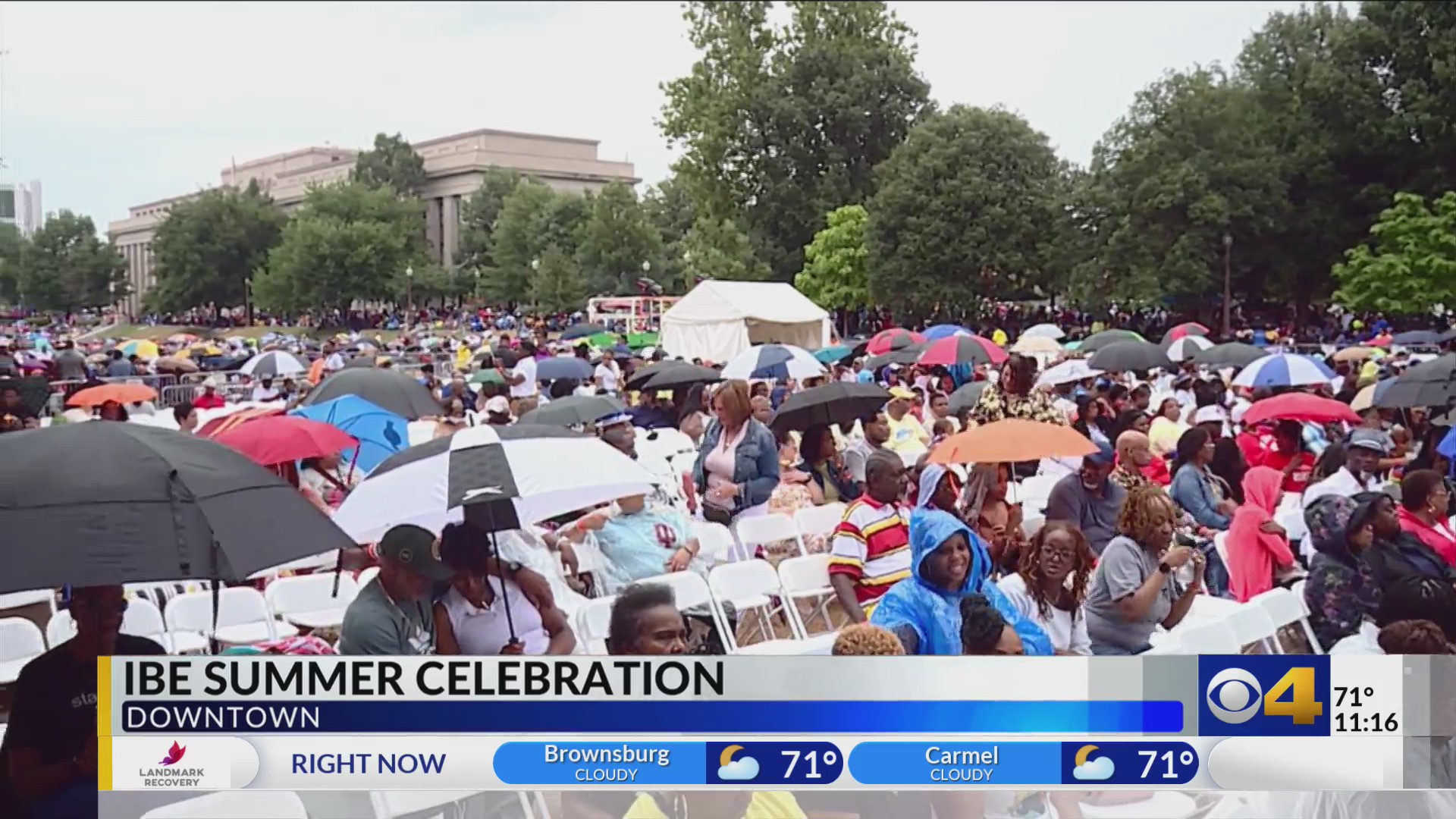 Indiana Black Expo free summer concert draws huge crowd downtown WTTV