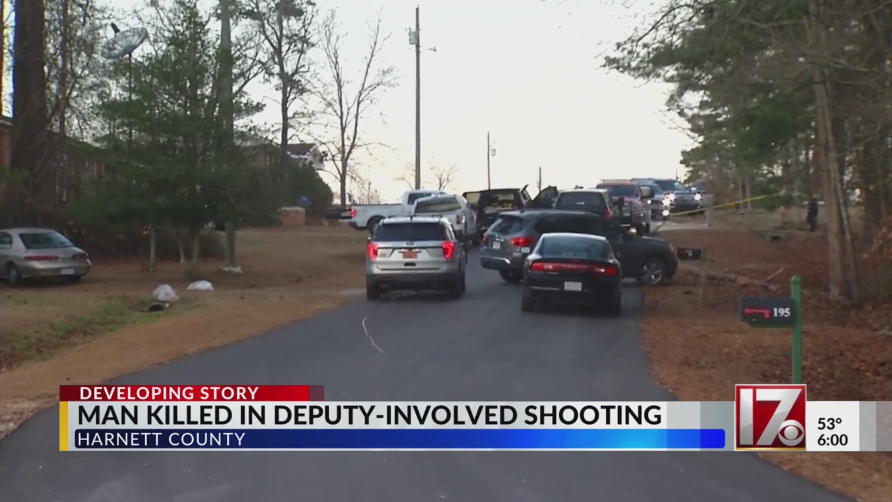 Armed man dead after shooting by deputies in Harnett County, sheriff ...