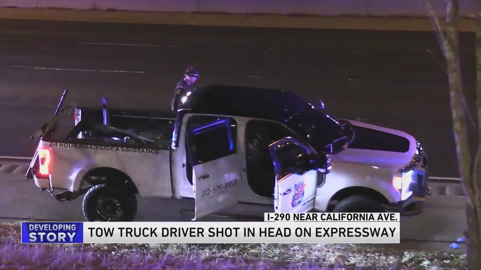 Tow truck driver shot multiple times on Eisenhower – WGN-TV