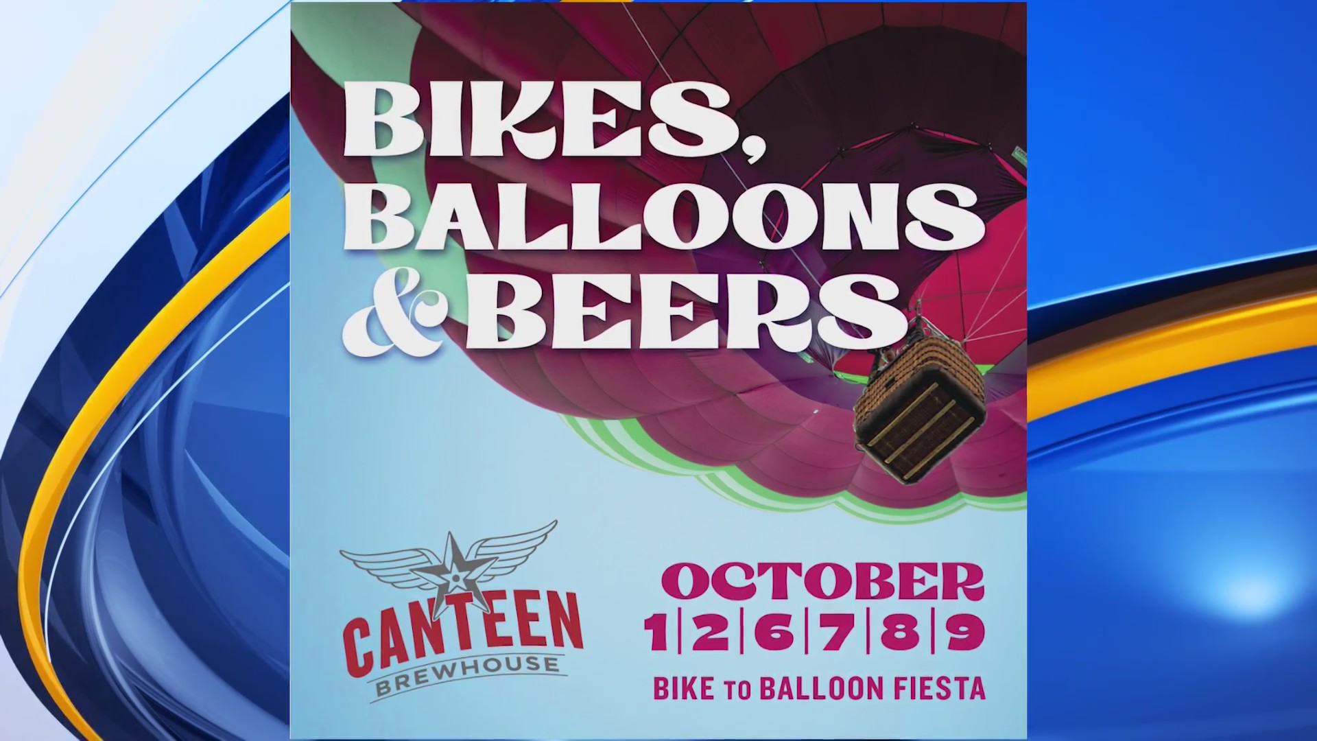 Canteen Brewhouse hosts Bikes, Balloons & Beers for Fiesta KRQE NEWS
