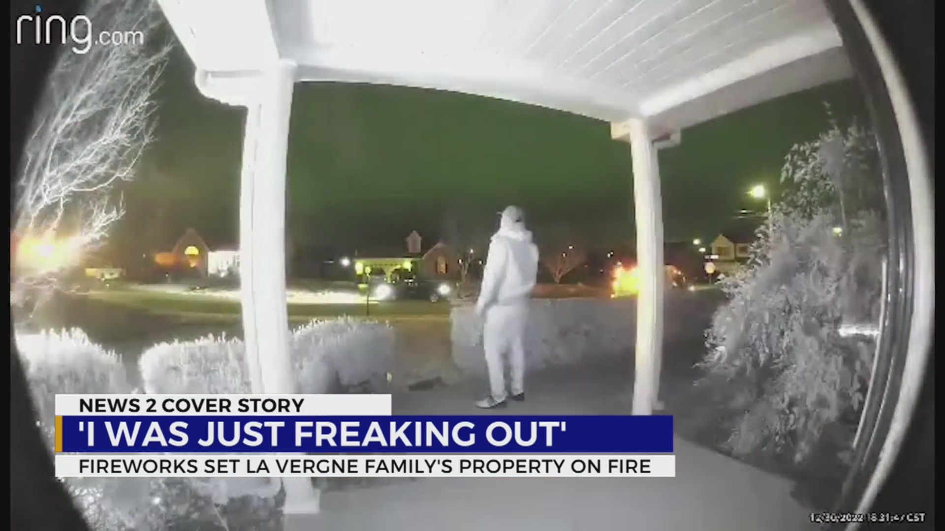 Fireworks set La Vergne family’s property on fire WKRN News 2