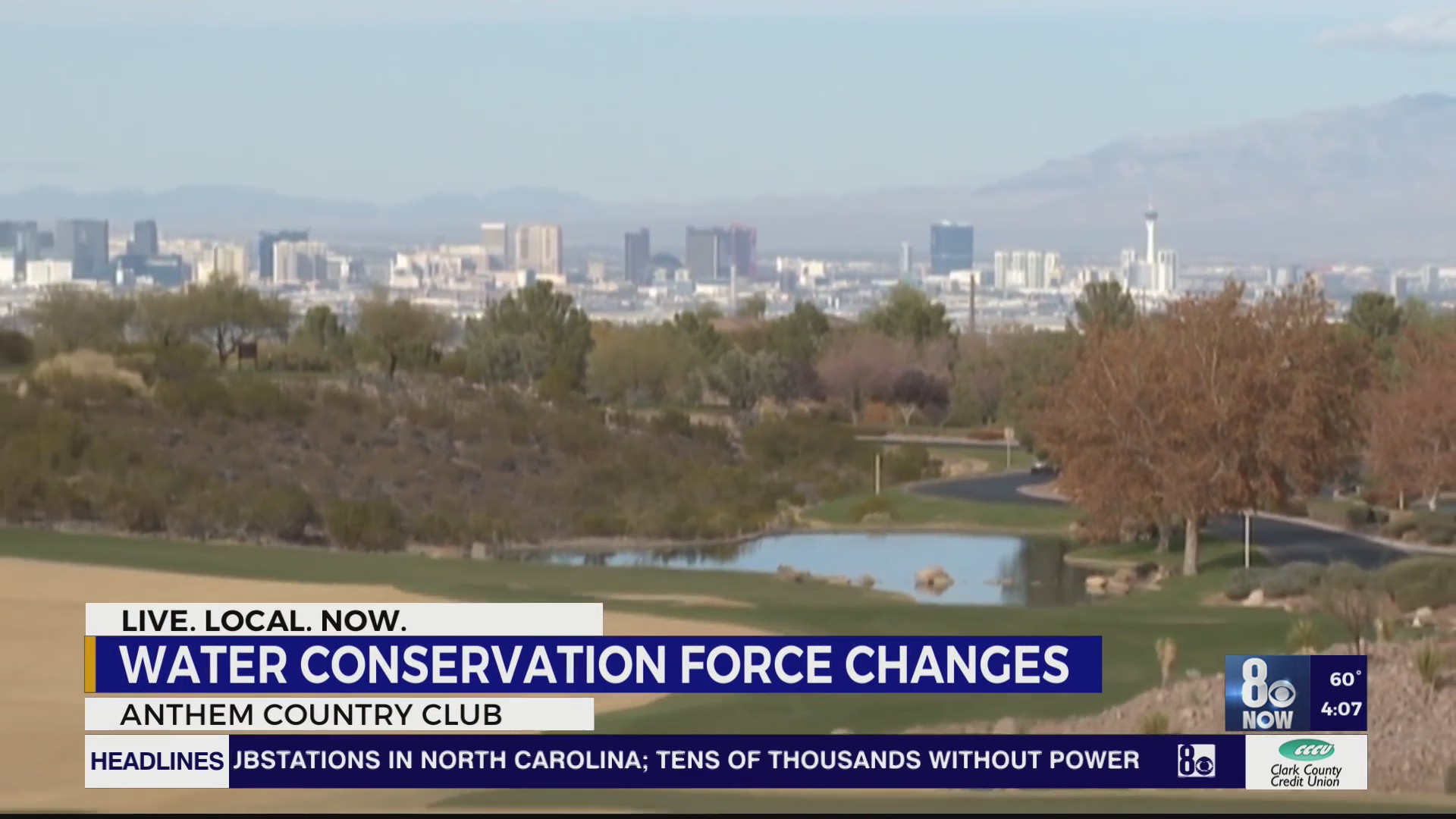 Water conservation forces changes at golf courses KLAS