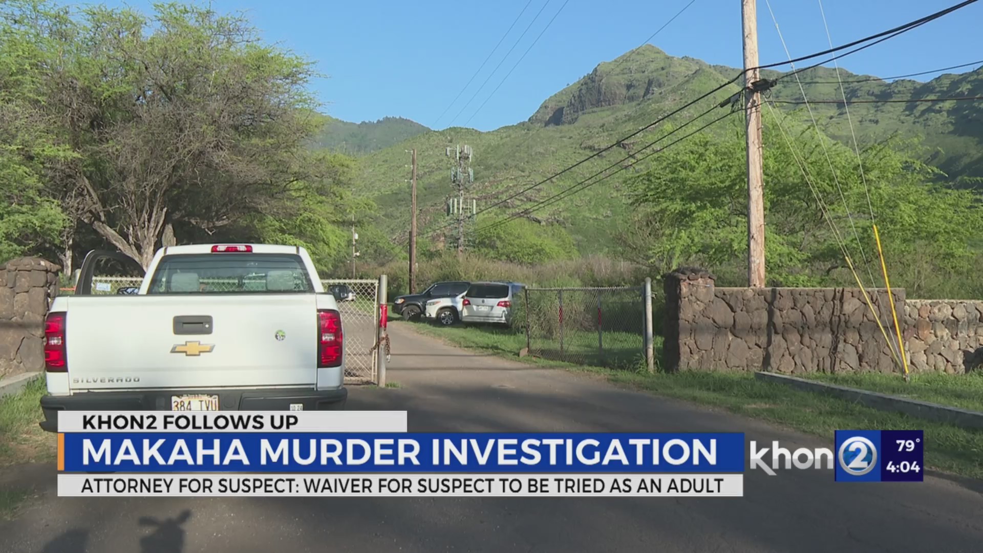 Teen charged with Ohikilolo Ranch shooting may be tried as adult KHON2