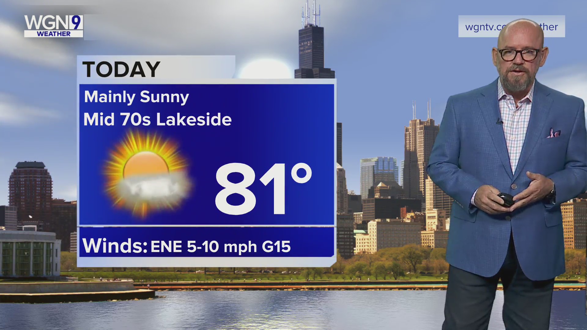 Friday Forecast: Temps in low 80s with mainly sunny conditions – WGN-TV