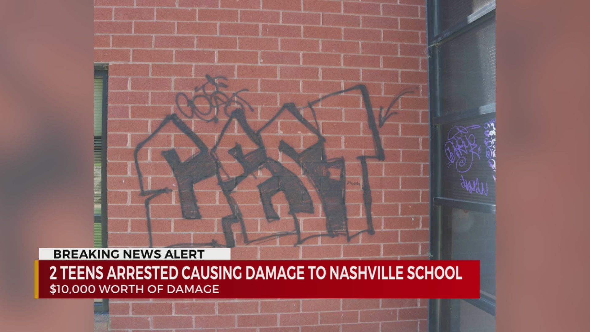 2 Nashville teens facing vandalism charges – WKRN News 2