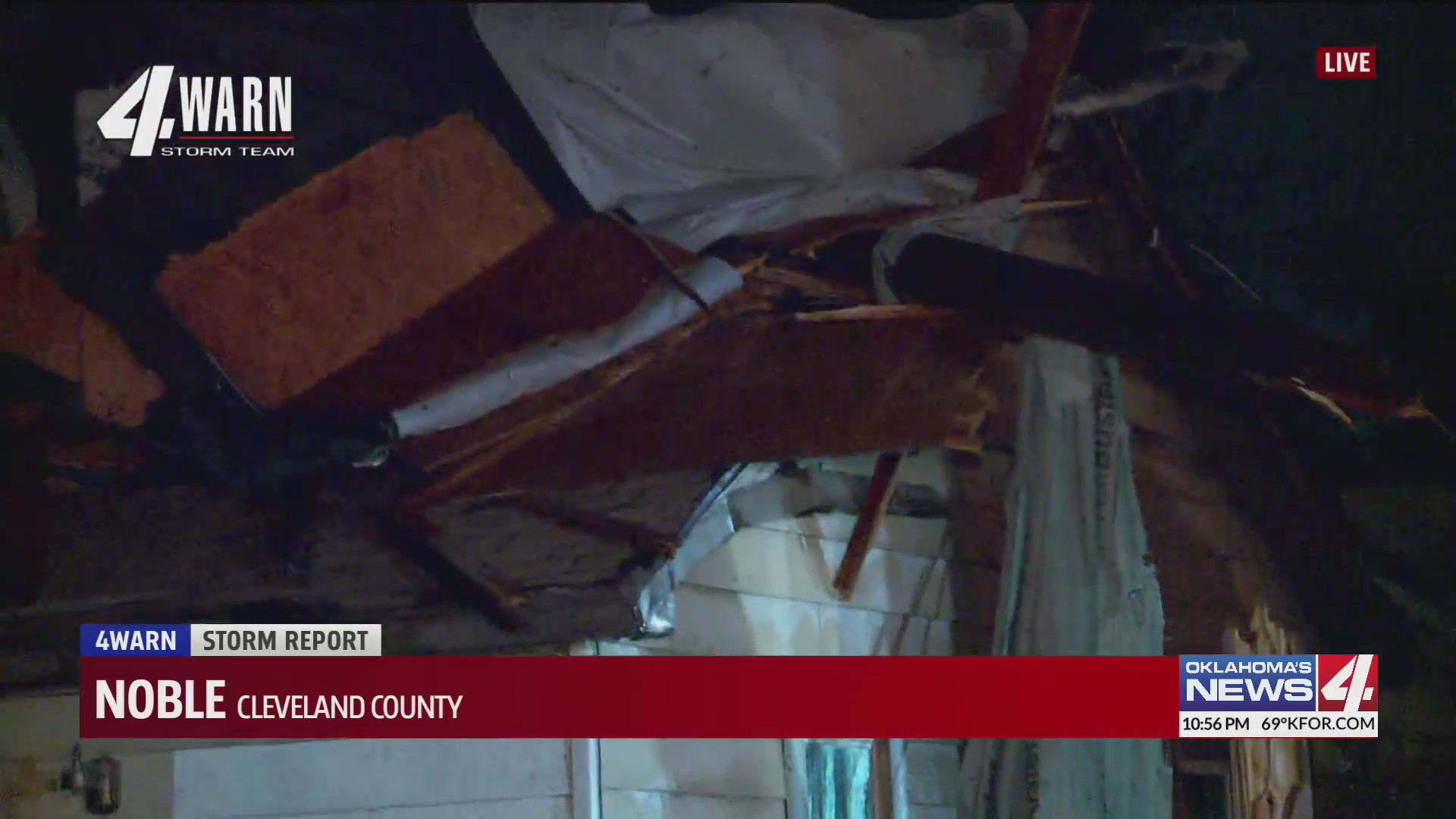 Damage in Noble, Oklahoma from the May 11th tornadoes