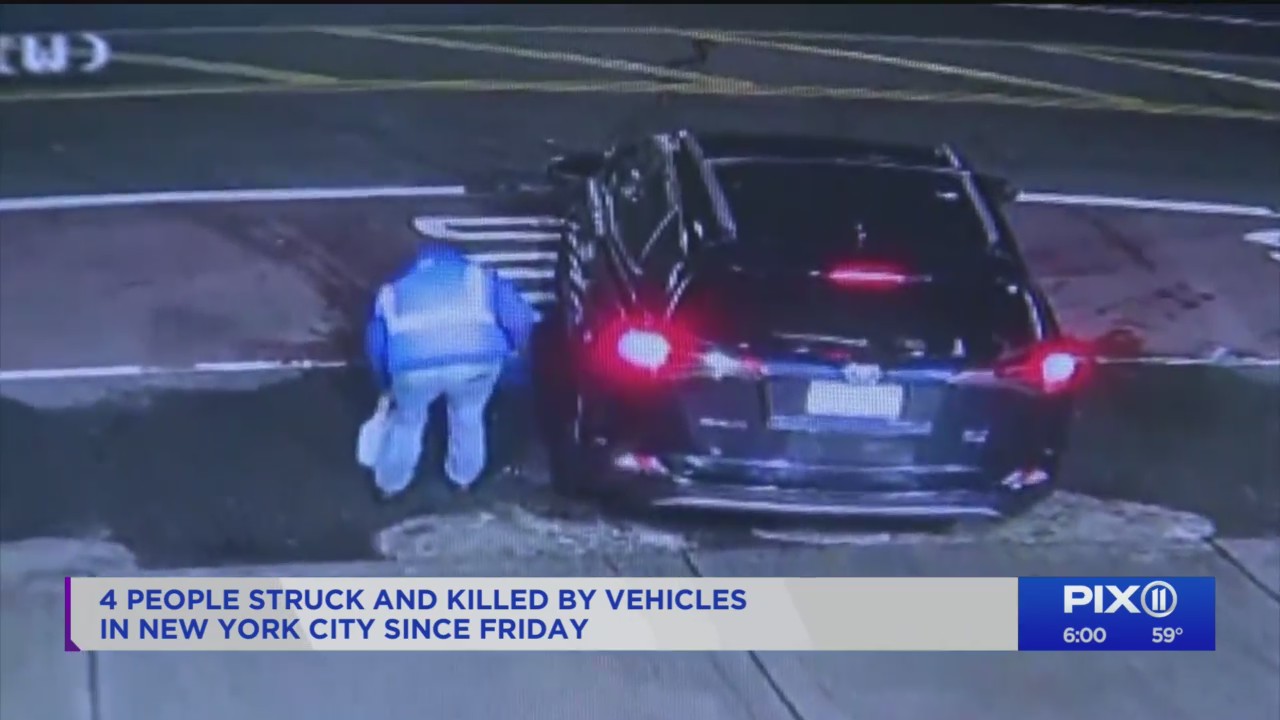 4 people hit and killed by vehicles in 3 days in NYC – PIX11